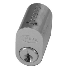 Scandinavian External Oval Lock Cylinder Barrel 6 Pin To Suit Assa - Ruko