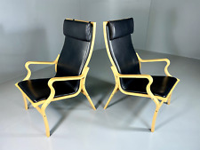 2 Danish Leather Chairs