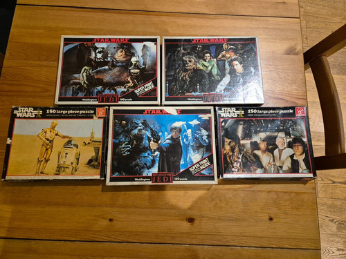 Vintage star wars - vintage, jigsaw