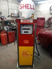 VINTAGE PETROL PUMP SHELL