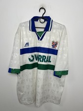 TRANMERE ROVERS 1995/1997 HOME FOOTBALL SHIRT MIZUNO VINTAGE JERSEY SIZE 50/52