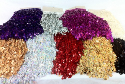 Fringe sequins fringing - fringe-,
