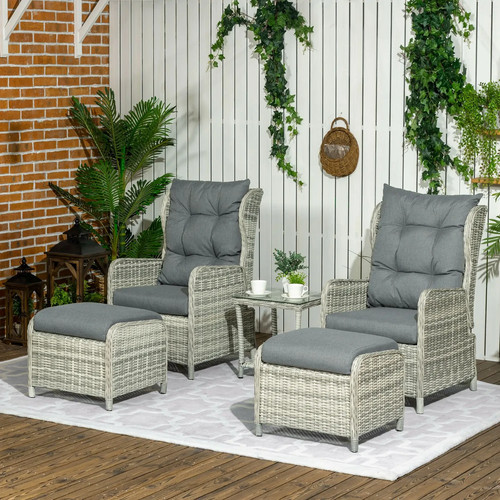 Rattan bistro chair coffee - rattan,