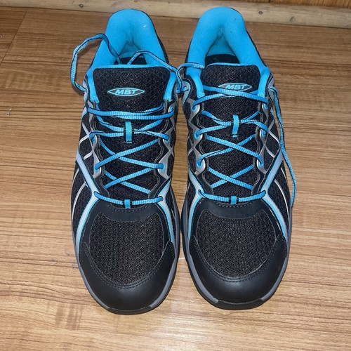 Mbt simba black blue gray - black, lace