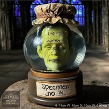Spooky halloween glass snow - halloween,