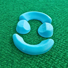 Set of 4 BABY BLUE Bowls