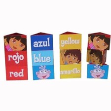 Dora The Explorer Party Favor Twisty Turn Puzzles 4 Puzzles Per Package NEW