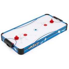 COSTWAY Tabletop Air Hockey Table 108CM Indoor Air Hockey Arcade Table-White