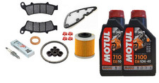 KIT TAGLIANDO PER PIAGGIO BEVERLY 350 2017 OLIO MOTUL 15W50 FILTRO OLIO ARIA
