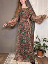 Vintage 1970s Maxi Dress Vera