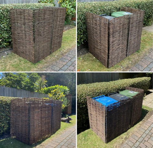 Wheelie bin screens single - bin,