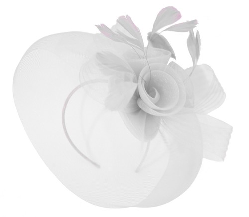 Large fascinator headband - fascinator,