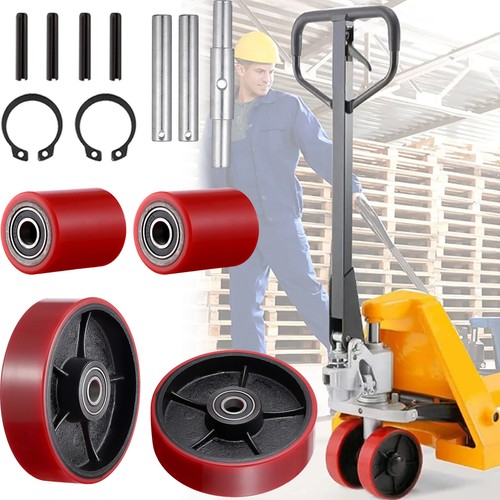 Pallet jack truck wheels - truck,