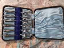 Vintage Boxed Set Cake Forks