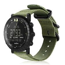 For Suunto Core Watch Band Premium Woven Nylon Sport Strap with Metal Buckle