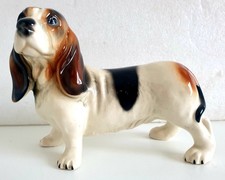 VINTAGE COOPERCRAFT "BASSET HOUND" FIGURINE ORNAMENT