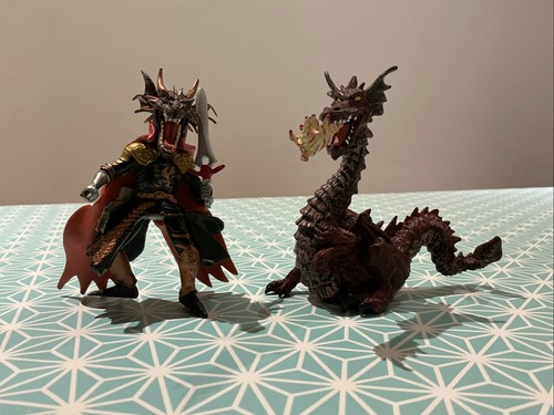 Papo schleich dragon knight - dragon,