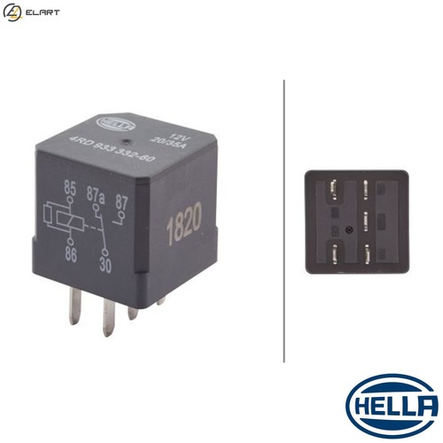 Relay main current - 4rd, 933