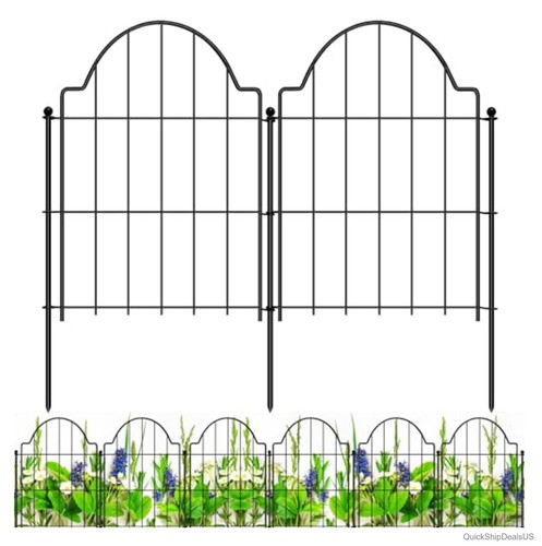 Decorative garden fence - garden,