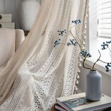 Crochet Lace Curtain Valance