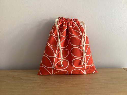 Handmade drawstring toiletry - handmade,