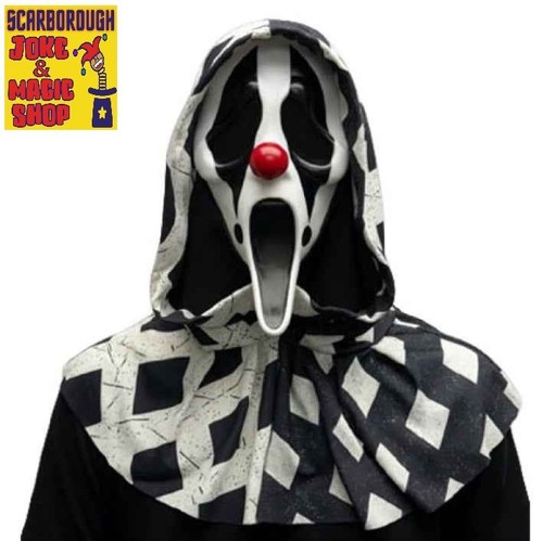 Ghost face clown - face,