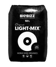 BioBizz Light Mix 50L - Organic Potting Soil with Perlite Lightly Fertilised