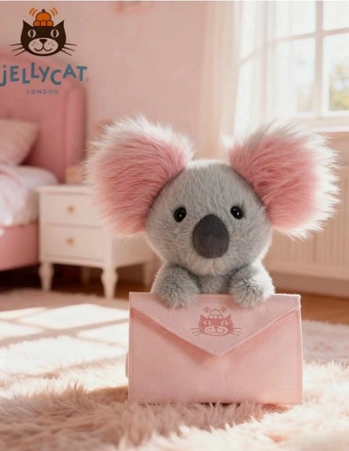 Jellycat koala with message - jellycat,