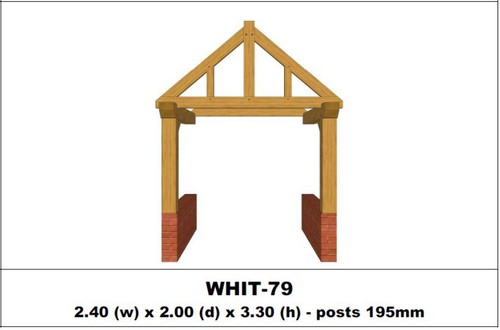 European oak porch - european,