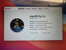 Macbook Air 13" A1466 1.3GHz