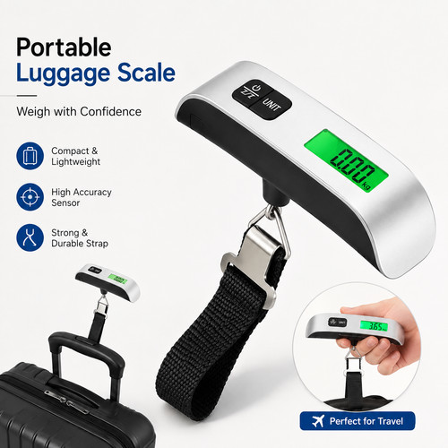 Portable digital luggage scale - digital,