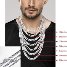 Sterling Silver Curb Chain -