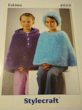 Knitting pattern hooded cap