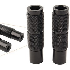 CNC Motorcycle Bike Foot Pegs Footpegs Rear Set Pedals Racing Universal Black