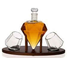 Luxury Diamond Glass Decanter