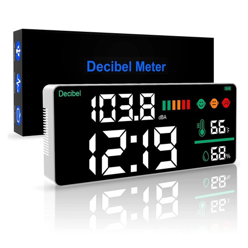 Decibel meter wall - meter, hanging