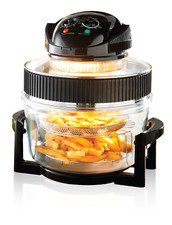 17L Halogen Oven - 1400W Air Fryer Cooker, Accessories, Energy Saving, Healthy