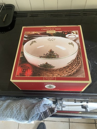 Spode christmas tree round - tree,
