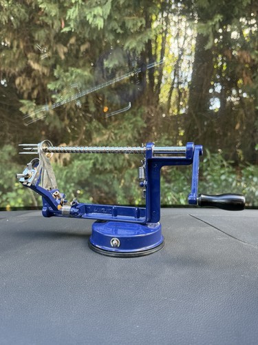 Vintage style blue metal - style,