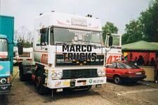 Truck photo DAF 3600 ATI SpaceCab tractor unit only Germany white ATI Spa #e2wg