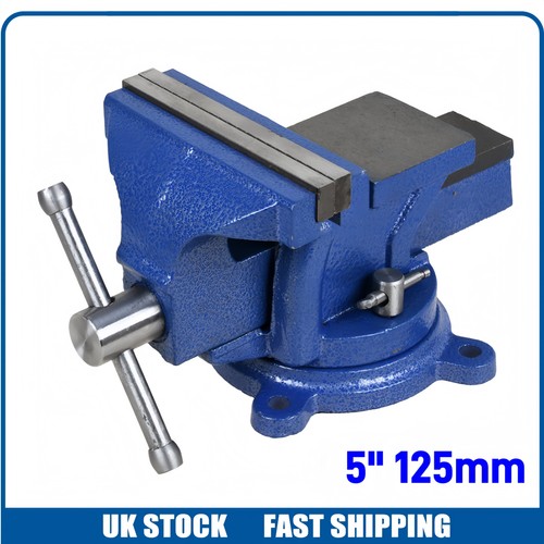 Heavy duty bench vice 125mm - heavy,