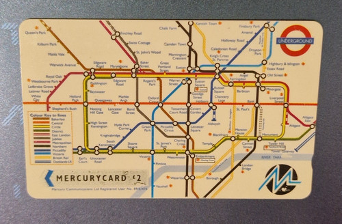 Rare 1990s mercurycard - rare,