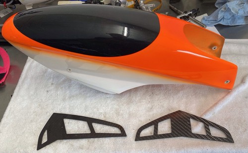 Raptor50 fibreglass canopy - v2,