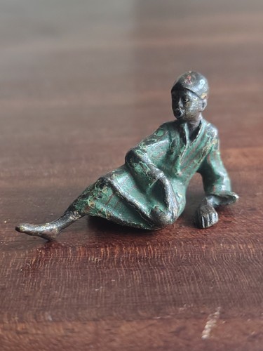 Antique tiny cold painted - cold,