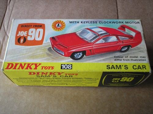 Dinky 108 sams car 1960 - dinky, 1960’s