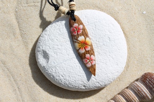 New wooden retro flower - retro,