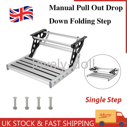 Aluminum manual pull out drop - manual,