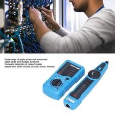 Network Cable Tester RJ45 Handheld Cable Tracer Rapid Positioning Multifunction