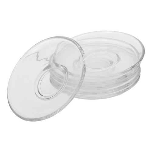 Pcs glass cup mats saucer - pcs,