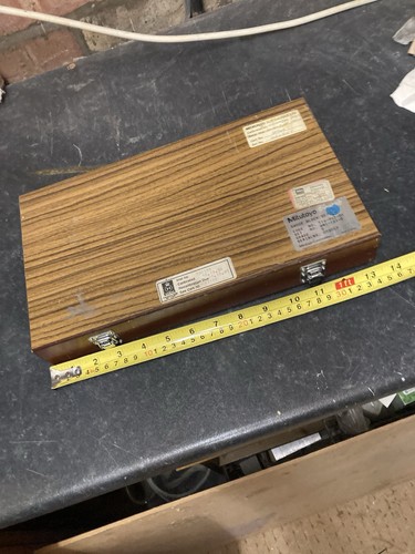 Mitutoyo grade slip gage set - mitutoyo,